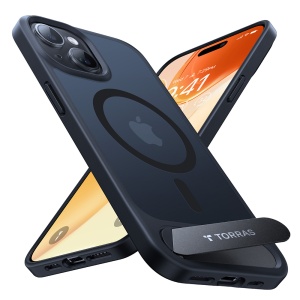 Husa pentru iPhone 15 Pro - Torras Pstand - Black - Img 7