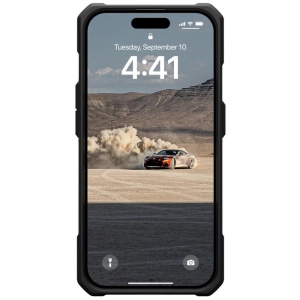 Husa pentru iPhone 15 Pro - UAG Monarch - Kevlar Element Green - Img 3