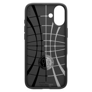 Husa pentru iPhone 16 Plus - Spigen Liquid Air - Matte Black - Img 2