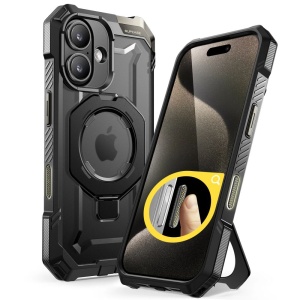 Husa pentru iPhone 16 Plus - Supcase Unicorn Beetle Defender - Black - Img 1