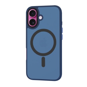 Husa pentru iPhone 16 Plus - Techsuit HaloFrost MagSafe Series - Deep Blue - Img 3