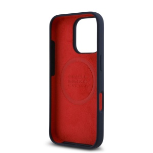 Husa pentru iPhone 16 Pro Max - Red Bull Racing Silicone Oversize Vertical Logo MagSafe (RBHMP16X24SIOLRV) - Navy - Img 6