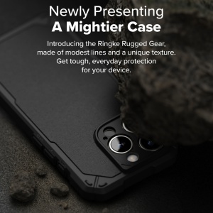 Husa pentru iPhone 16 Pro Max - Ringke Rugged Gear MagSafe - Camo Black - Img 7