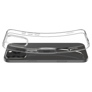 Husa pentru iPhone 16 Pro Max - Spigen Liquid Crystal - Crystal Clear - Img 7