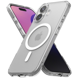 Husa pentru iPhone 16 - Ringke Fusion MagSafe - Matte Clear - Img 4