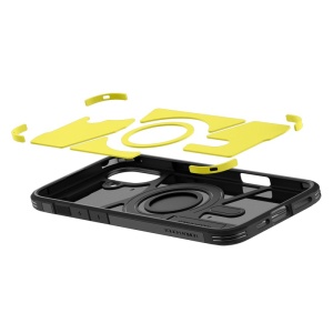 Husa pentru iPhone 16 - Spigen Tough Armor MagSafe - Black - Img 8