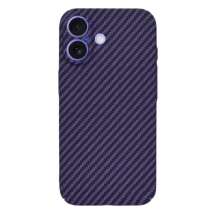 Husa pentru iPhone 16 - Techsuit Carbonite FiberShell - Purple - Img 3