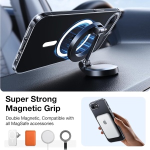 Husa pentru iPhone 16e - Torras OriginFit-Mag Series - Clear - Img 6