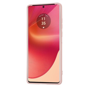 Husa pentru Motorola Edge 50 Fusion - Techsuit SoftFlex - Pink Sand - Img 4
