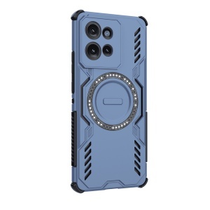 Husa pentru Motorola Edge 50 - Techsuit ArmorMag Case - Blue - Img 3