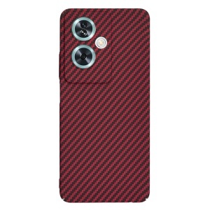 Husa pentru Oppo A79 5G / OnePlus Nord N30 SE - Techsuit Carbonite FiberShell - Red - Img 3