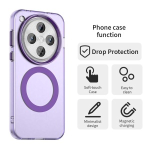 Husa pentru Oppo Find X8 Pro - Techsuit CandyCase MagSafe - Purple - Img 2