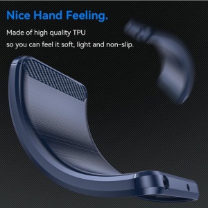 Husa pentru Oppo Reno12 F 4G / Reno12 F 5G / Reno12Â FS - Techsuit Carbon Silicone - Blue - Img 5