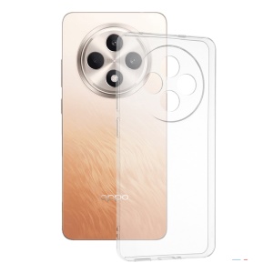 Husa pentru Oppo Reno12 F 4G / Reno12 F 5G / Reno12Â FS - Techsuit Clear Silicone - Transparent - Img 1