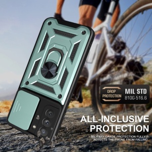 Husa pentru Oppo Reno12 - Techsuit CamShield Series - Green - Img 3