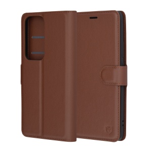 Husa pentru Oppo Reno12 - Techsuit Leather Folio - Brown - Img 1