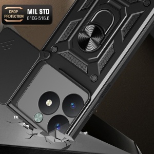 Husa pentru Realme C63 / C61 - Techsuit CamShield Series - Blue - Img 7