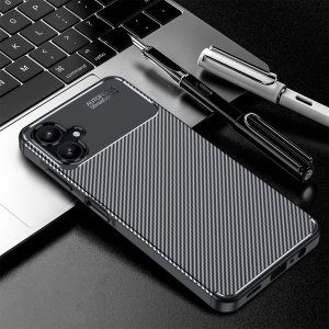 Husa pentru Samsung Galaxy A06 - Techsuit CarbonFiber - Black - Img 4