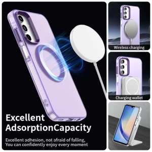 Husa pentru Samsung Galaxy A15 4G / A15 5G - Techsuit CandyCase MagSafe - Purple - Img 2