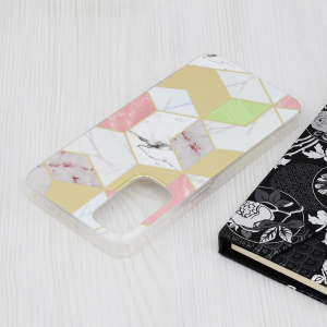 Husa pentru Samsung Galaxy A15 4G / A15 5G - Techsuit Marble Series - Purple Hex - Img 6