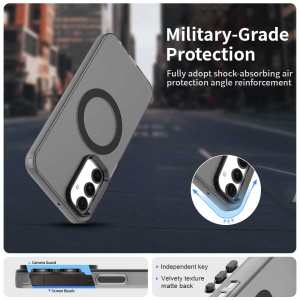 Husa pentru Samsung Galaxy A25 5G - Techsuit CandyCase MagSafe - Black - Img 6
