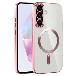 Husa pentru Samsung Galaxy A36 5G - Techsuit Luxury Crystal MagSafe - Pink