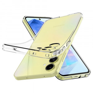 Husa pentru Samsung Galaxy A55 5G - Spigen Liquid Crystal - Clear - Img 7