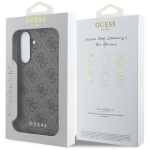 Husa pentru Samsung Galaxy A56 5G - Guess Hardcase 4G Classic (GUHCSA56G4GFBR) - Brown - Img 11