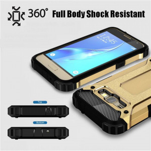 Husa pentru Samsung Galaxy J5 SM-J500 - Techsuit Hybrid Armor - Black - Img 4