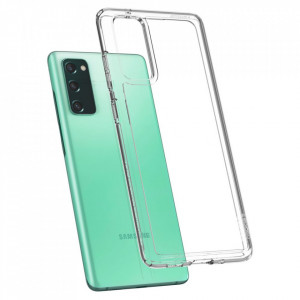 Husa pentru Samsung Galaxy S20 FE 4G / S20 FE 5G - Spigen Ultra Hybrid - Crystal Clear - Img 4