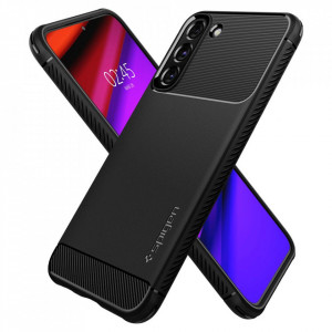 Husa pentru Samsung Galaxy S22 5G - Spigen Rugged Armor - Black - Img 4