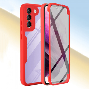 Husa pentru Samsung Galaxy S23 + Folie - Techsuit ColorVerse 360 Series - Purple - Img 6