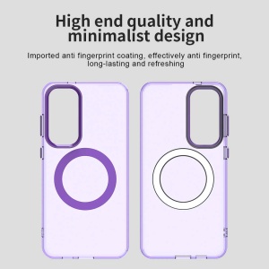 Husa pentru Samsung Galaxy S24 FE - Techsuit CandyCase MagSafe - Purple - Img 6