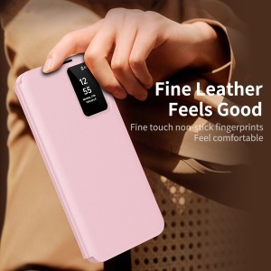 Husa pentru Samsung Galaxy S25 Edge - Techsuit SmartView Series - Pink - Img 6
