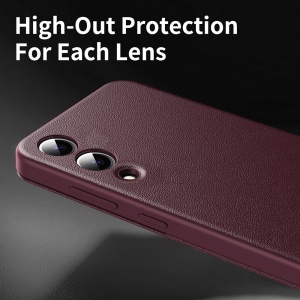 Husa pentru Samsung Galaxy S25 Edge - Techsuit SmartView Series - Red - Img 4