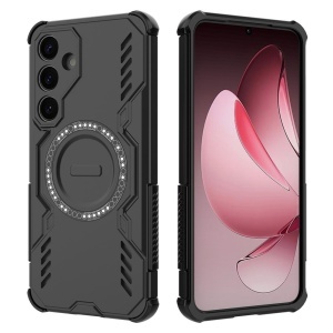 Husa pentru Samsung Galaxy S25 - Techsuit ArmorMag Case - Black - Img 2