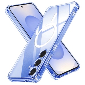 Husa pentru Samsung Galaxy S25 - Techsuit Shockproof Clear Silicone MagSafe - Clear