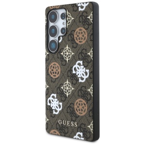 Husa pentru Samsung Galaxy S25 Ultra - Guess Hardcase 4G Peony (GUHMS25LP4PWPW) - Brown - Img 6