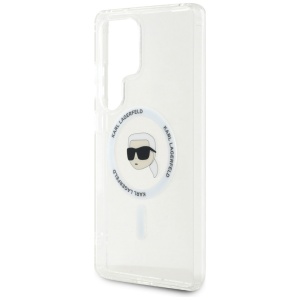 Husa pentru Samsung Galaxy S25 Ultra - Karl Lagerfeld IML MagSafe (KLHMS25LHLSKIH) - Karl`s Head - Img 4