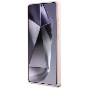 Husa pentru Samsung Galaxy S25 Ultra - Karl Lagerfeld Silicone Double Heads (KLHMS25LSKCHTCP) - Pink - Img 5