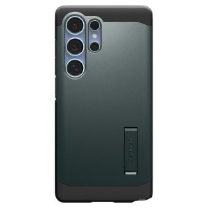Husa pentru Samsung Galaxy S25 Ultra - Spigen Tough Armor MagSafe - Abyss Green - Img 2