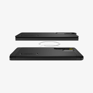 Husa pentru Samsung Galaxy S25 Ultra - Spigen Tough Armor MagSafe - Black - Img 6