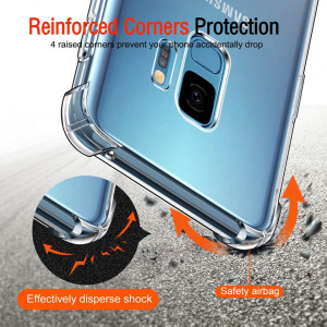 Husa pentru Samsung Galaxy S9 - Techsuit Shockproof Clear Silicone - Clear - Img 5