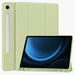 Husa pentru Samsung Galaxy Tab S9 FE - Techsuit Flex Trifold - Matcha Green - Img 9