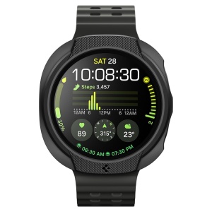Husa pentru Samsung Galaxy Watch8 40mm - Spigen Liquid Air - Matte Black - Img 4
