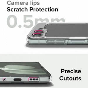 Husa pentru Samsung Galaxy Z Flip5 - Ringke Slim - Matte Clear - Img 5