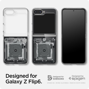 Husa pentru Samsung Galaxy Z Flip6 - Spigen Air Skin - Zero One - Img 6