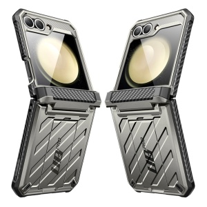 Husa pentru Samsung Galaxy Z Flip6 - Supcase Unicorn Beetle Pro - Titan Gray - Img 4