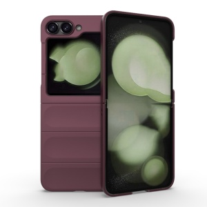 Husa pentru Samsung Galaxy Z Flip6 - Techsuit Magic Shield - Bordeaux - Img 2