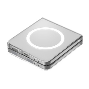 Husa pentru Samsung Galaxy Z Flip7 - Spigen Air Skin MagSafe - Crystal Clear / White - Img 5